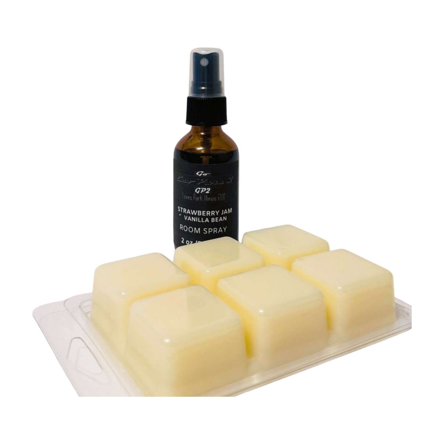 Strawberry Jam and Vanilla Bean Wax Melts and Room Spray