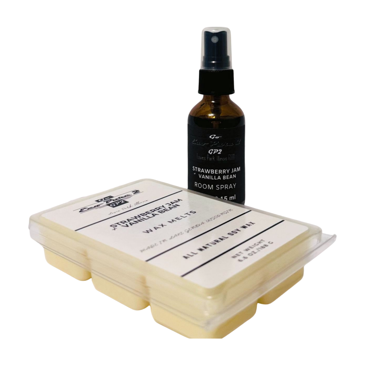 Strawberry Jam and Vanilla Bean Wax Melts and Room Spray