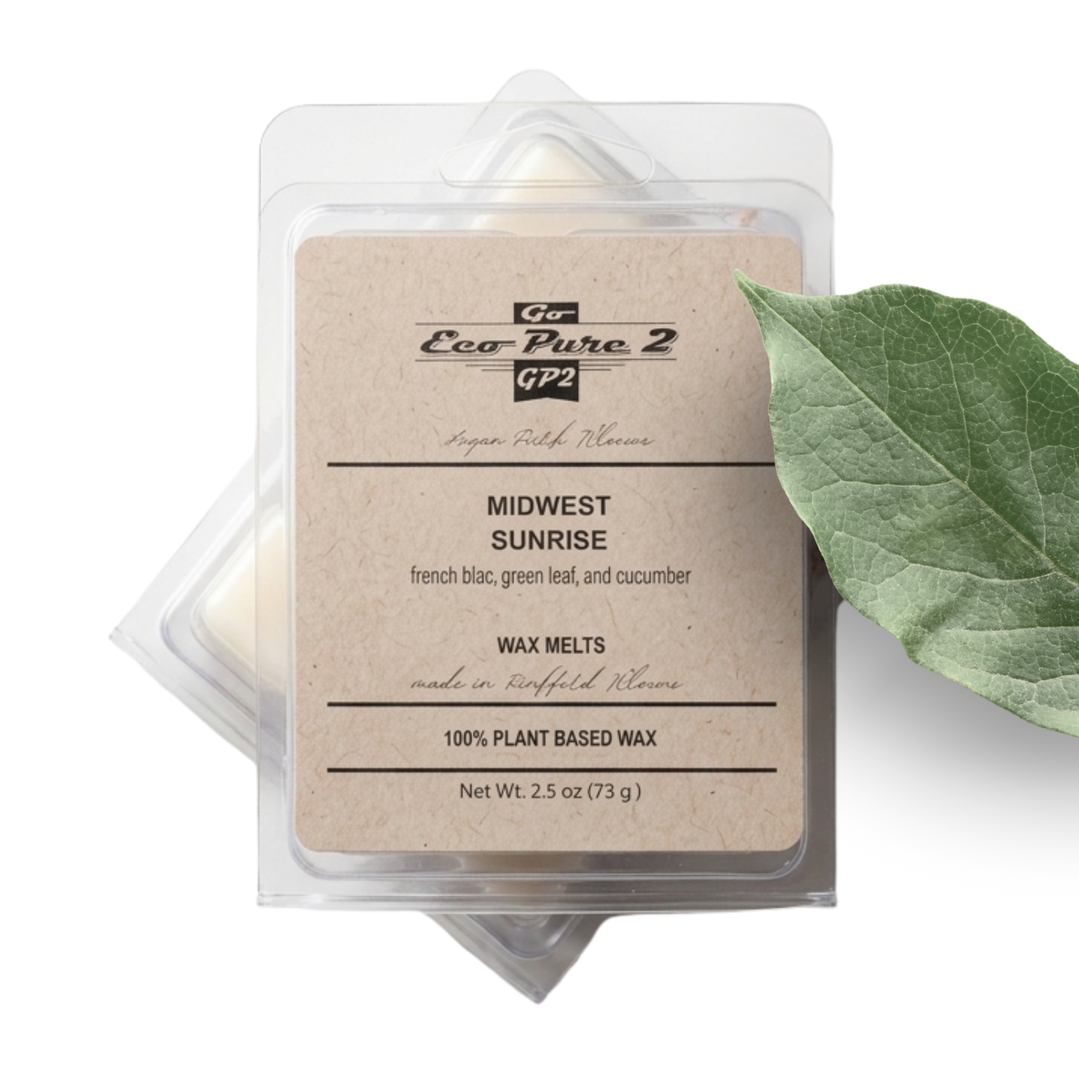 Go Eco Pure2 packaging with a green leaf